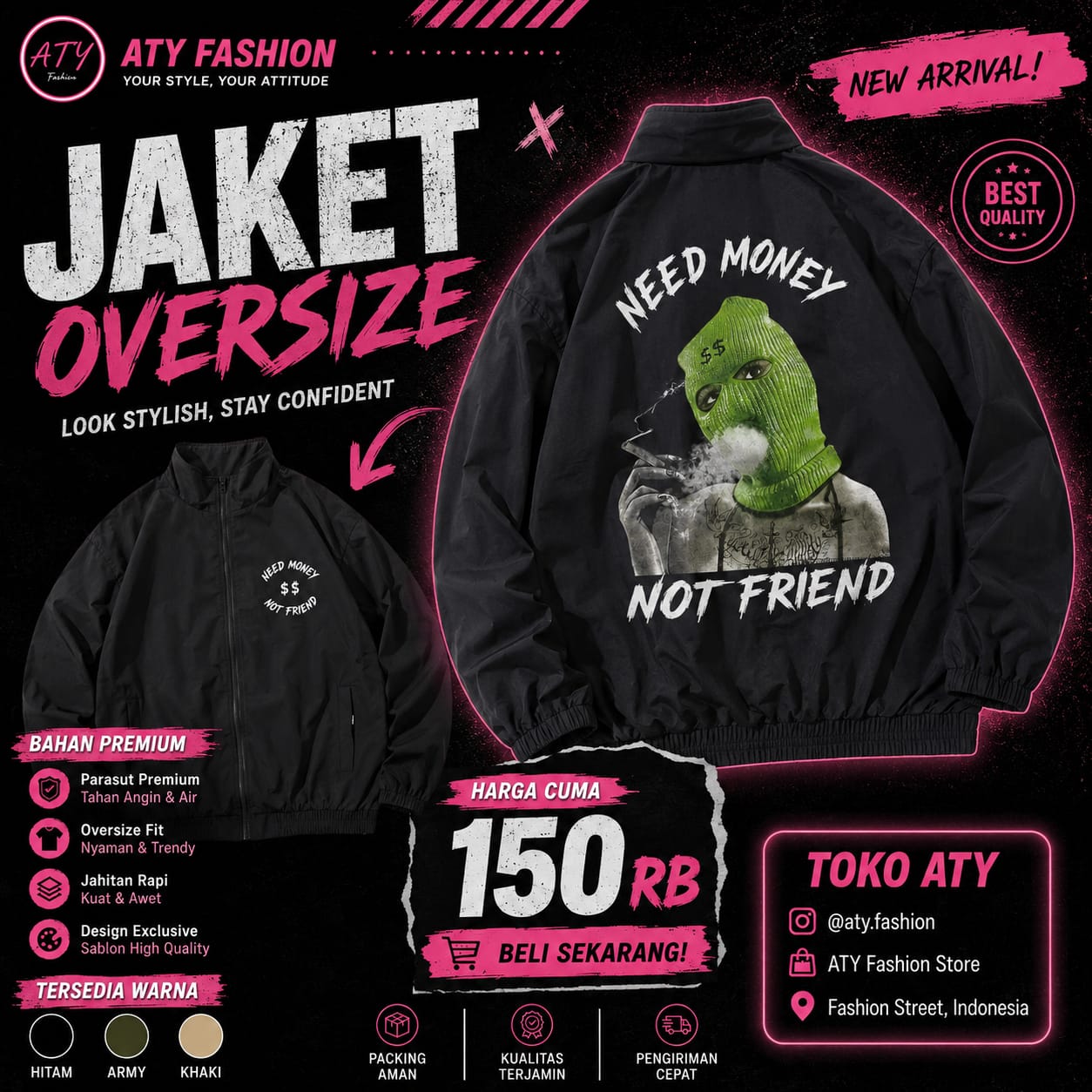 Jaket Oversize