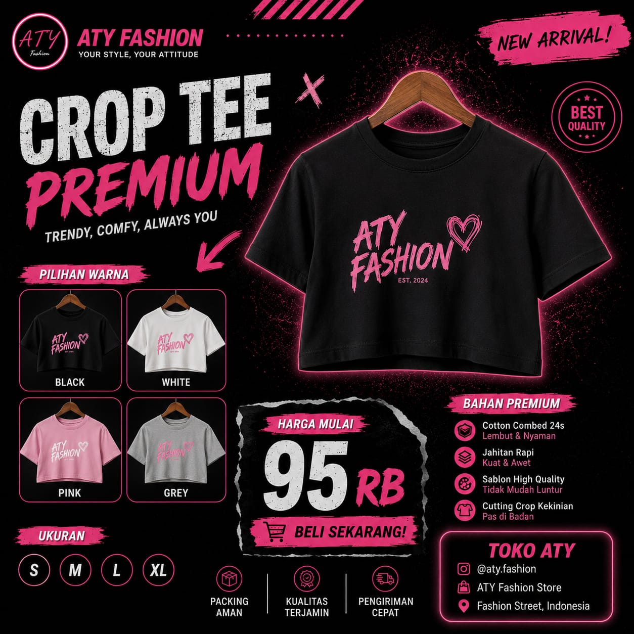 Crop Teee